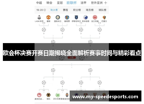 欧会杯决赛开赛日期揭晓全面解析赛事时间与精彩看点 欧会杯决赛开赛日期揭晓全面解析赛事时间与精彩看点